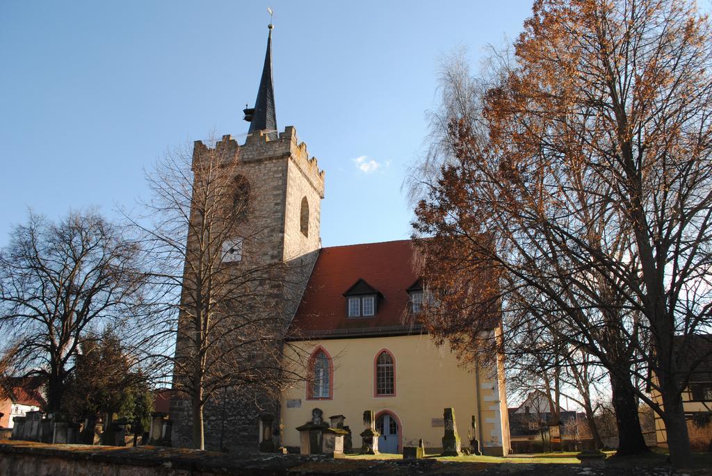 Ferienwohnung An Der Gramme Niederzimmern Exterior foto