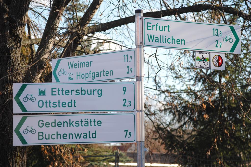 Ferienwohnung An Der Gramme Niederzimmern Exterior foto